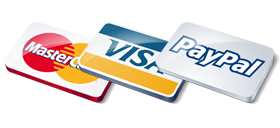 Pay by MasterCard, Visa or Paypal