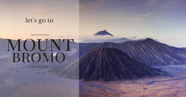 Travel photography workshop to Mount Bromo