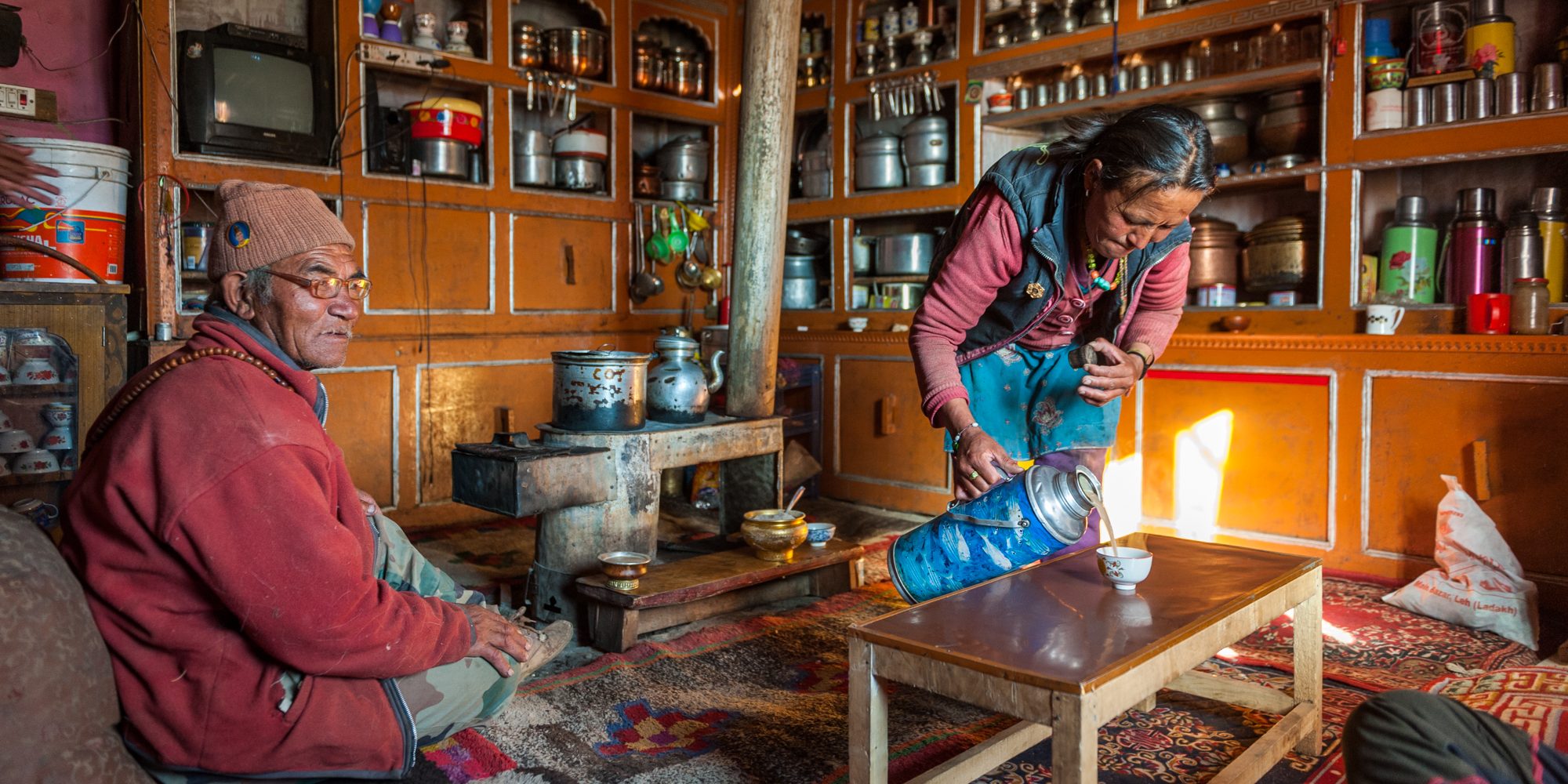 The cold winter will be forgotten with the warm Ladakhi hospitality.